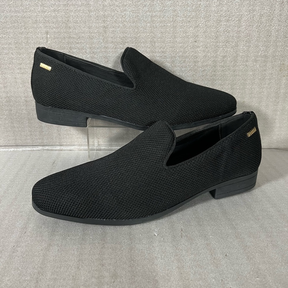 New Uubaris Men's Black Mesh Dress/Casual Shoes (SM101) Size 10.5